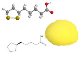 Categoria Alpha Lipoic Acid Powder CAS 1200-22-2 de USP para a saúde do coração